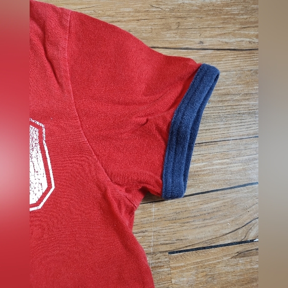 Vintage Ralph Lauren Polo Red Ringer Tee | M(10-12) | Red, White, Navy - Picture 5 of 8